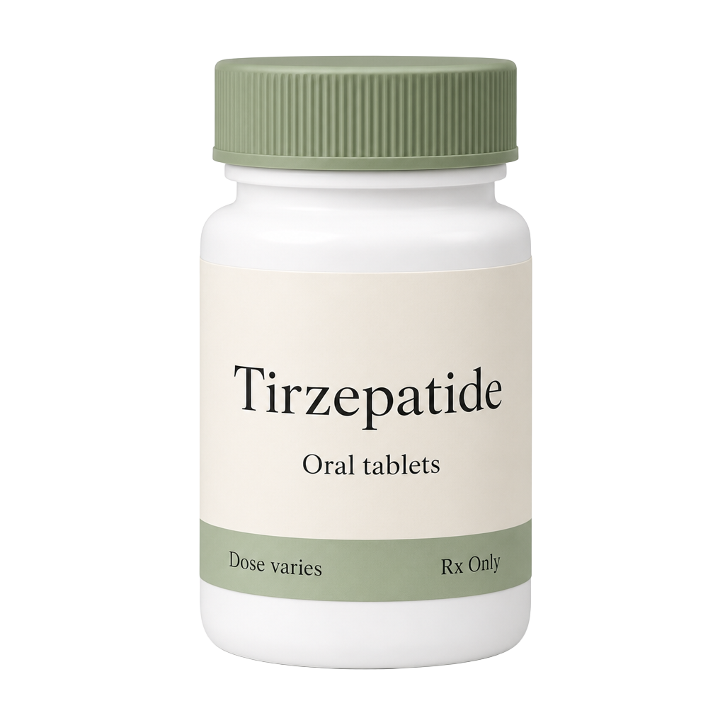 Oral Tirzepatide packaging